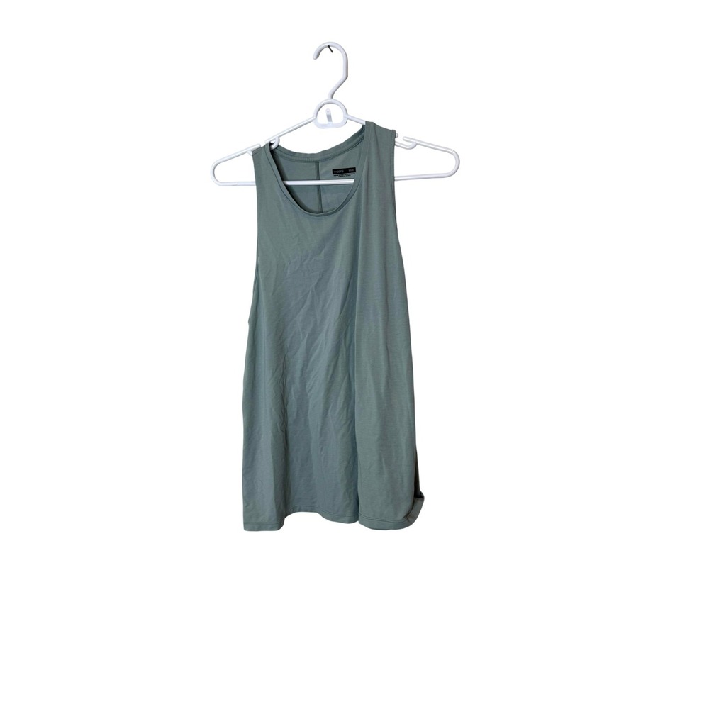 Janji Tank Top Womans 3XL Green Sleeveless Running Singlet Athletic Training